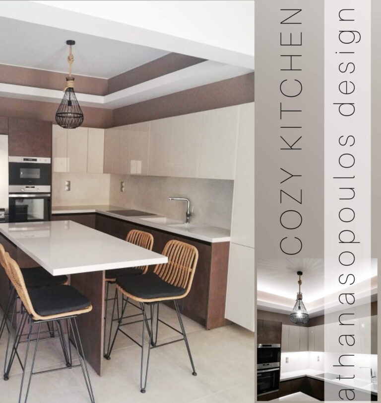 portfolio - interior design projects - athanasopoulos design epipla spiti patra cozy kitchen kouzina