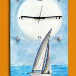 Ρολόι τοίχου ''Sail'' (NiktheBiz artwork)