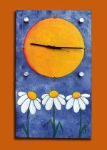 Ρολόι τοίχου ''Daisies'' (NiktheBiz artwork)