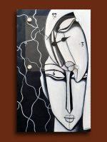 Ρολόι τοίχου ''Black&White'' (NiktheBiz artwork) - Image 2