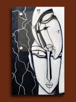 Ρολόι τοίχου ''Black&White'' (NiktheBiz artwork)