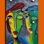 Ρολόι τοίχου ''Faces'' (NiktheBiz artwork)