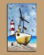 Ρολόι τοίχου ''Lighthouse'' (NiktheBiz artwork)