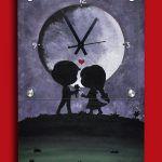 Ρολόι τοίχου ''Love'' (NiktheBiz artwork)