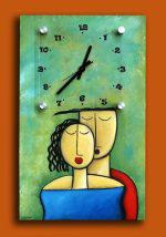 Ρολόι τοίχου ''Couple'' (NiktheBiz artwork) - Image 2