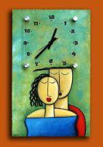 Ρολόι τοίχου ''Couple'' (NiktheBiz artwork)