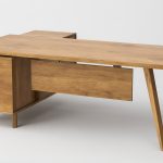 ΔΙΕΥΘΥΝΤΙΚΟ ΓΡΑΦΕΙΟ SIXTIES 200X90 με ΠΛΕΥΡΙΚΟ 160Χ50
