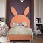 Παιδικό υφασμάτινο κρεβάτι Bunny