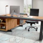 ΔΙΕΘΥΝΤΙΚΟ ΓΡΑΦΕΙΟ DELTA 200X90 με ΠΛΕΥΡΙΚΟ 200Χ50
