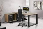 ΔΙΕΘΥΝΤΙΚΟ ΓΡΑΦΕΙΟ DELTA 180X90 με ΠΛΕΥΡΙΚΟ 200Χ50 - Image 11
