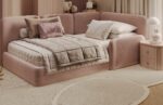 Παιδικό υφασμάτινο κρεβάτι Luxe Nest